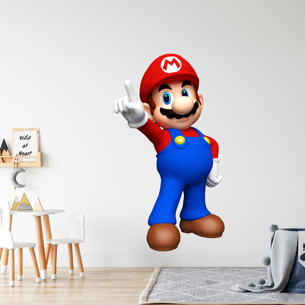 Kinderzimmer Wandtattoo: Super Mario Bros