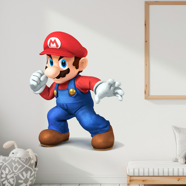 Kinderzimmer Wandtattoo: Super Mario