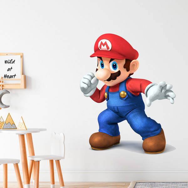 Kinderzimmer Wandtattoo: Super Mario
