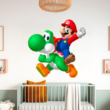 Kinderzimmer Wandtattoo: Mario und Yoshi 4