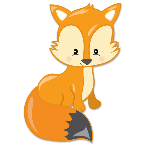 Kinderzimmer Wandtattoo: Fuchs des Waldes