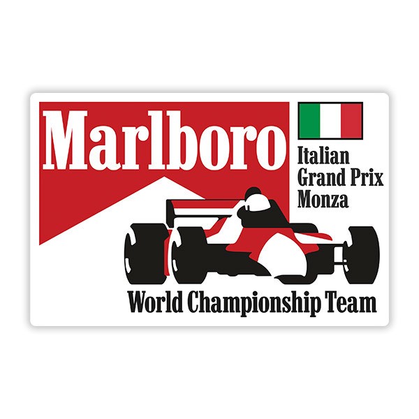 Aufkleber: Marlboro Großer Preis von Italien Monza