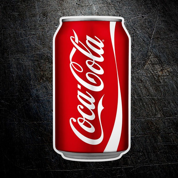 Aufkleber Coca Cola Dose