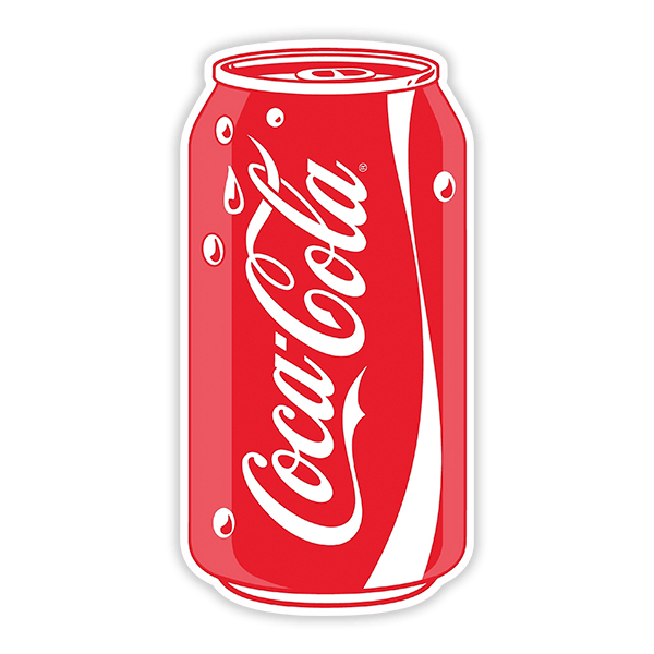 Aufkleber: Erfrischende Coca Cola