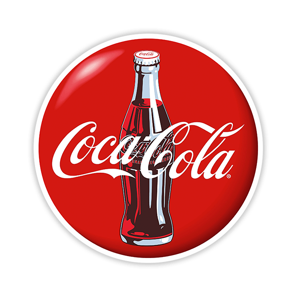 Aufkleber: Always Coca Cola