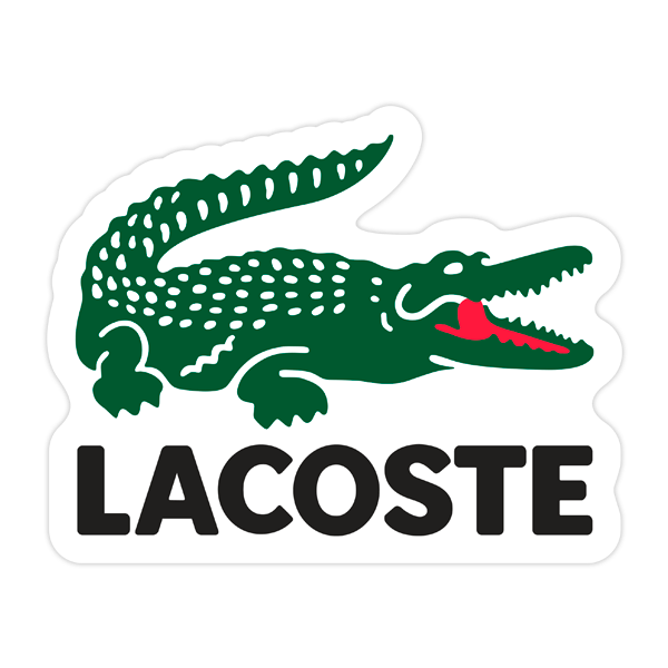 Aufkleber: Lacoste