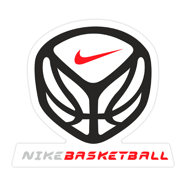 Aufkleber: Nike Basketball