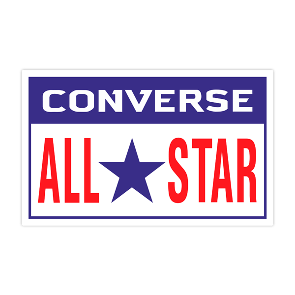 Aufkleber: Converse All Star