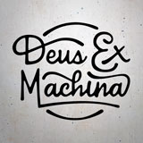 Aufkleber: Motorrad Deus ex Machina 2