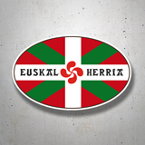 Aufkleber: Euskal Herria Oval 3
