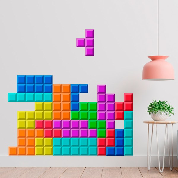 Wandtattoos: Tetris Stücke