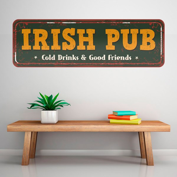 Wandtattoos: Irish Pub