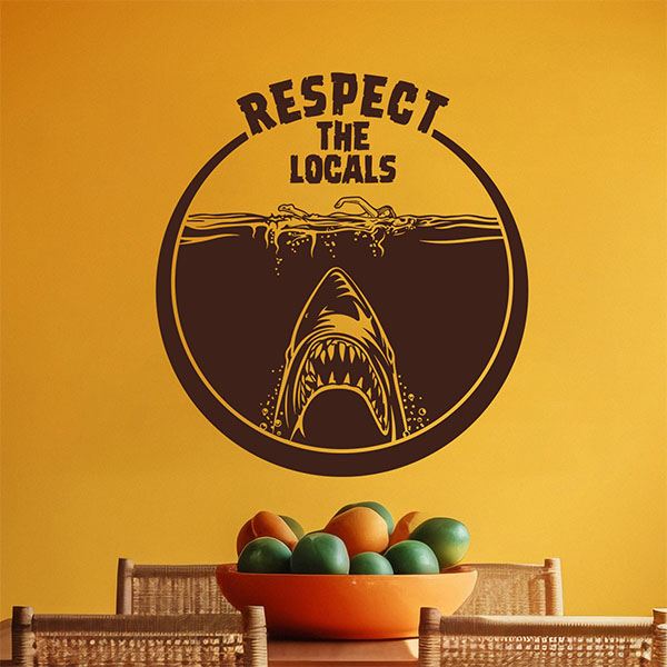 Wandtattoos: Respect the locals 2