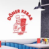 Wandtattoos: Döner Kebab 2
