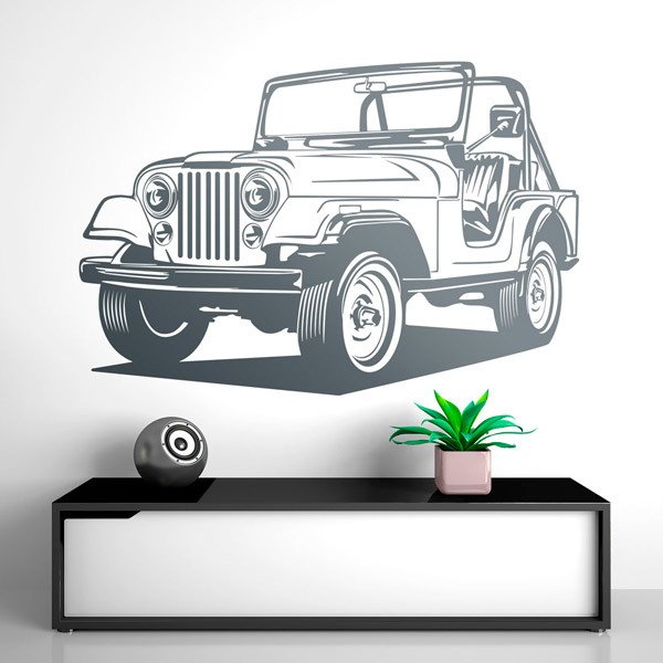 Wandtattoos: Jeep
