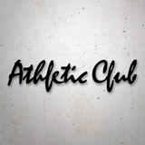 Aufkleber: Athletic Club 2