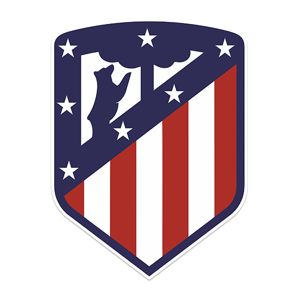 Wandtattoos: Atletico de Madrid Schild