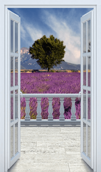 Wandtattoos: Lavanda