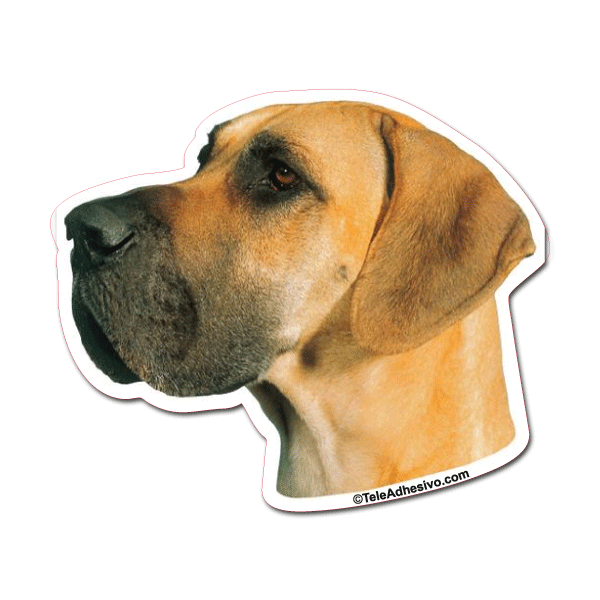 Aufkleber: Great Dane