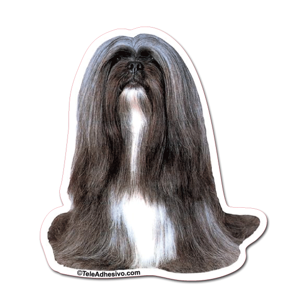 Aufkleber: Lhasa Apso