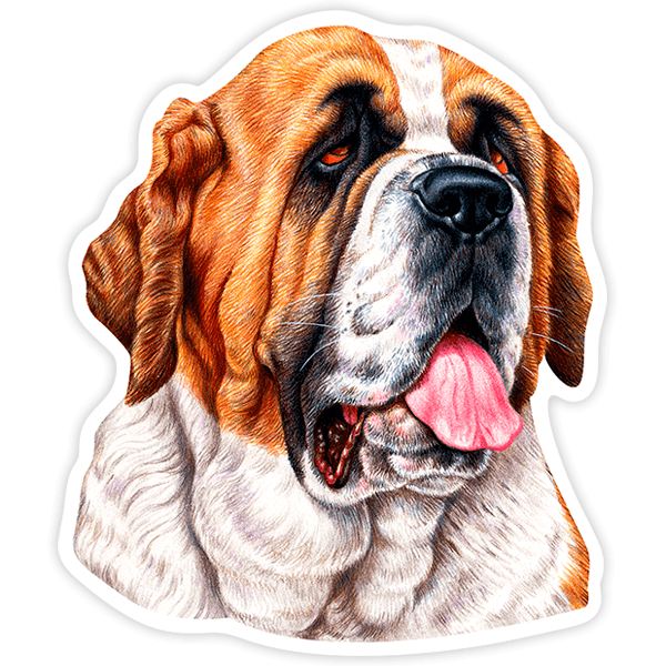 Aufkleber: Saint Bernard