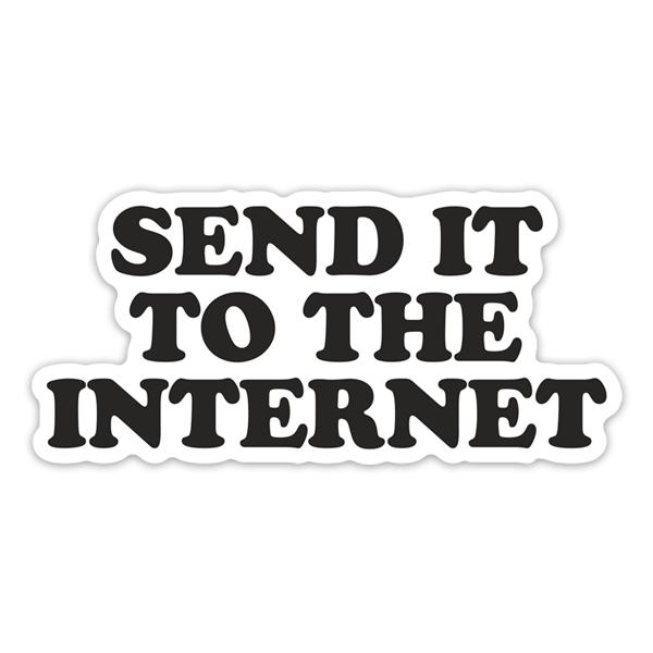 Aufkleber: Cobra Kai Send it to the Internet