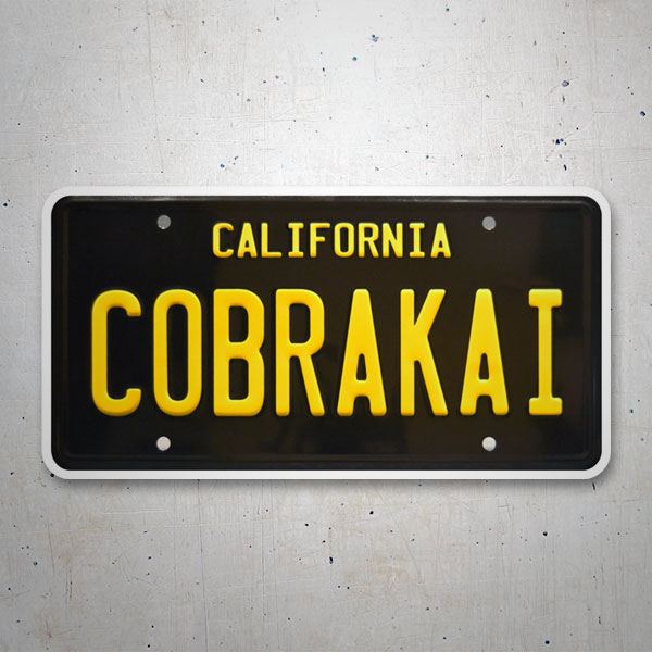 Aufkleber: Cobra Kai Anmeldung