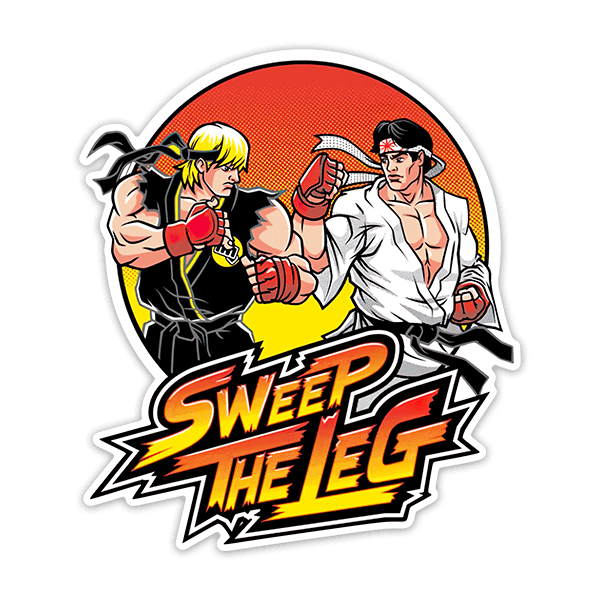 Aufkleber: Cobra Kai Sweep the Leg