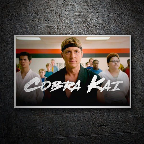 Aufkleber: Cobra Kai Johnny Lawrence