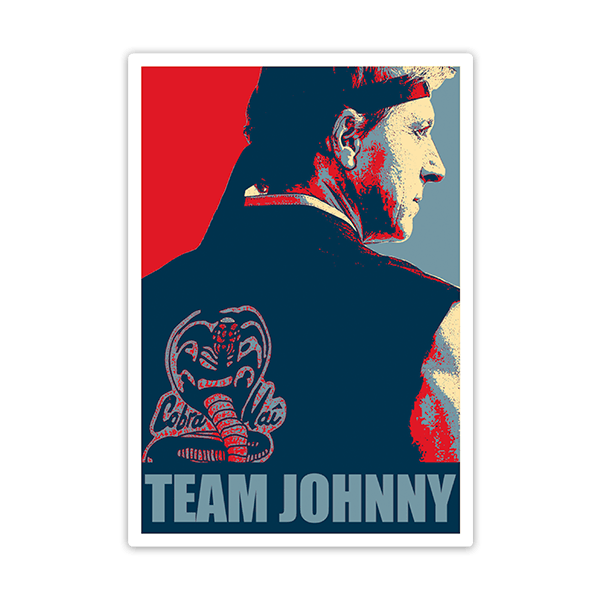 Aufkleber: Cobra Kai Team Johnny