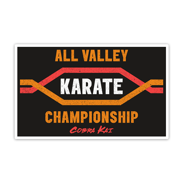 Aufkleber: Cobra Kai All Valley Championship