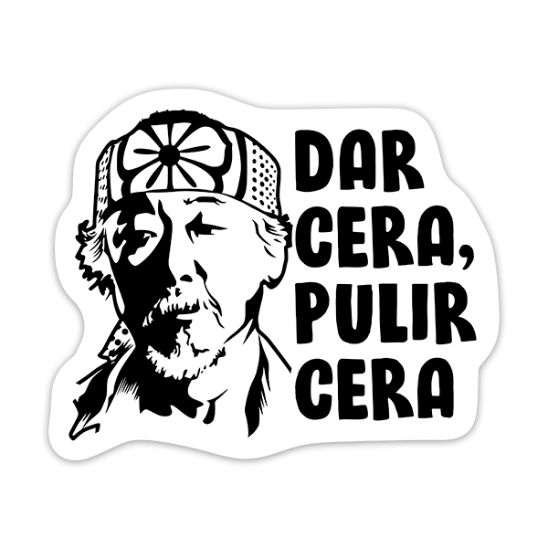 Aufkleber: Cobra Kai, Dar Cera Pulir Cera