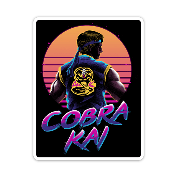 Aufkleber: Cobra Kai Johnny Lawrence II