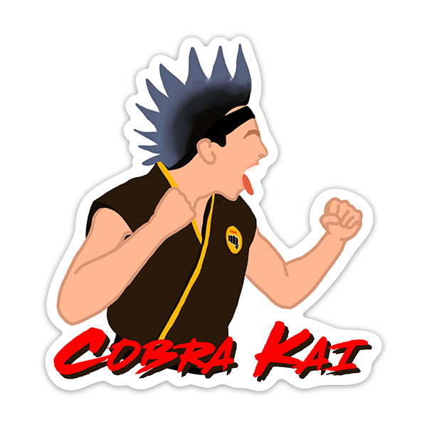 Aufkleber: Cobra Kai Hawk III