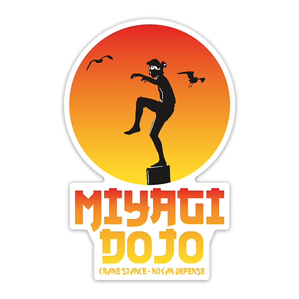 Aufkleber: Cobra Kai Miyagi Dojo