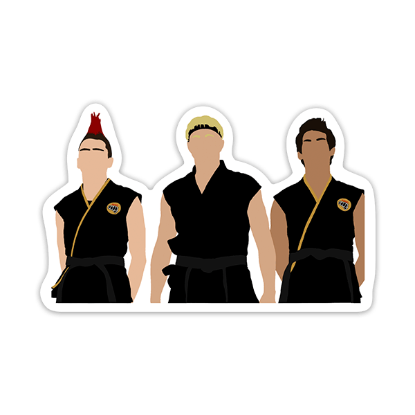 Aufkleber: Cobra Kai Team