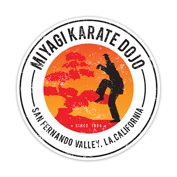 Aufkleber: Cobra Kai Miyagi Karate Dojo