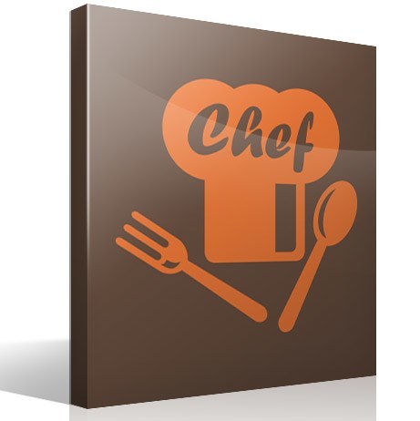 Wandtattoos: Classic Chef
