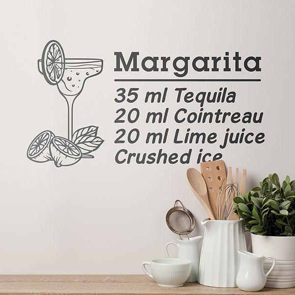 Wandtattoos: Cocktail Margarita - englisch
