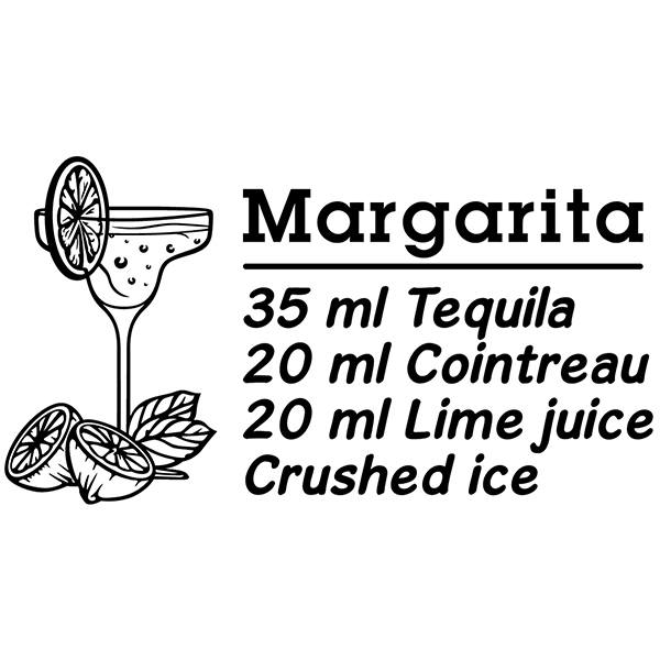 Wandtattoos: Cocktail Margarita - englisch