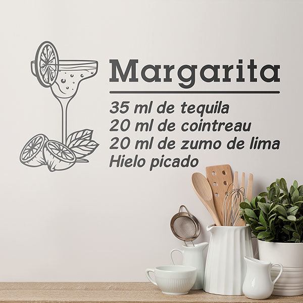 Wandtattoos: Cocktail Margarita - spanisch