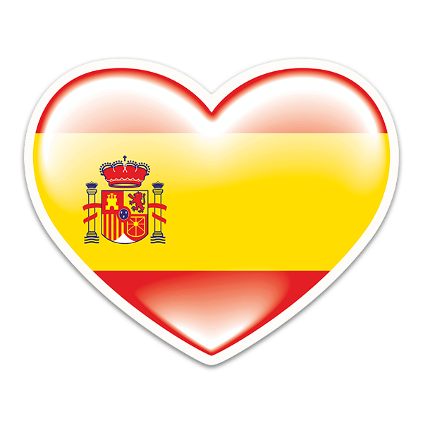 Aufkleber: Spain