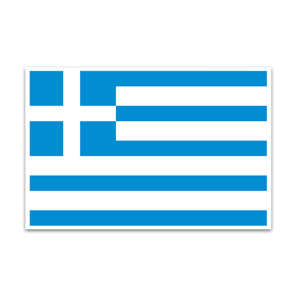 Aufkleber: Griechenland