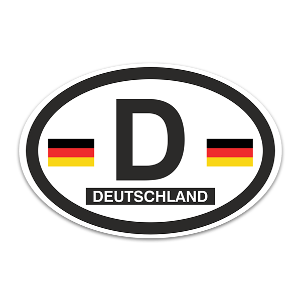 Aufkleber: Deutschland