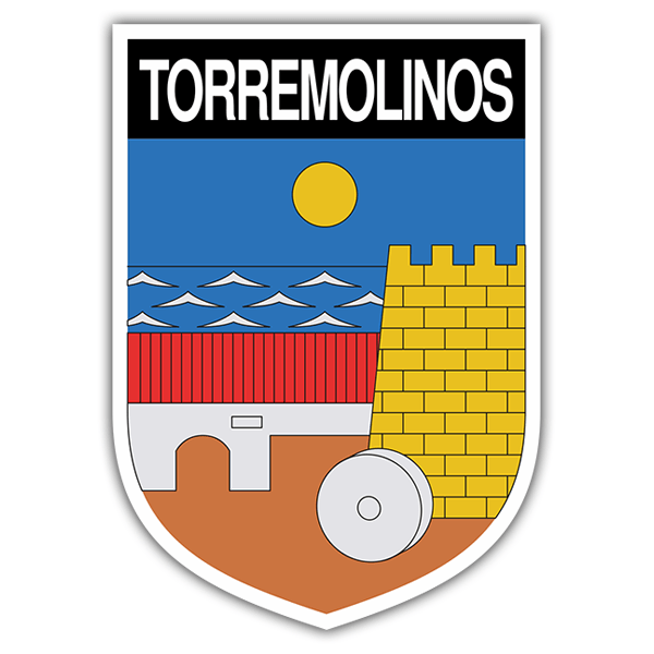 Aufkleber: Wappen Torremolinos