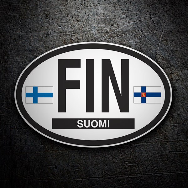 Aufkleber: Suomi