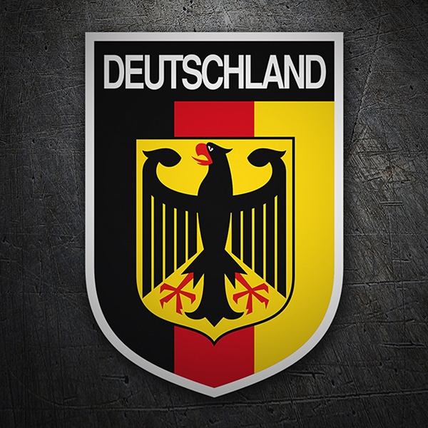 Wappen Aufkleber Deutschland