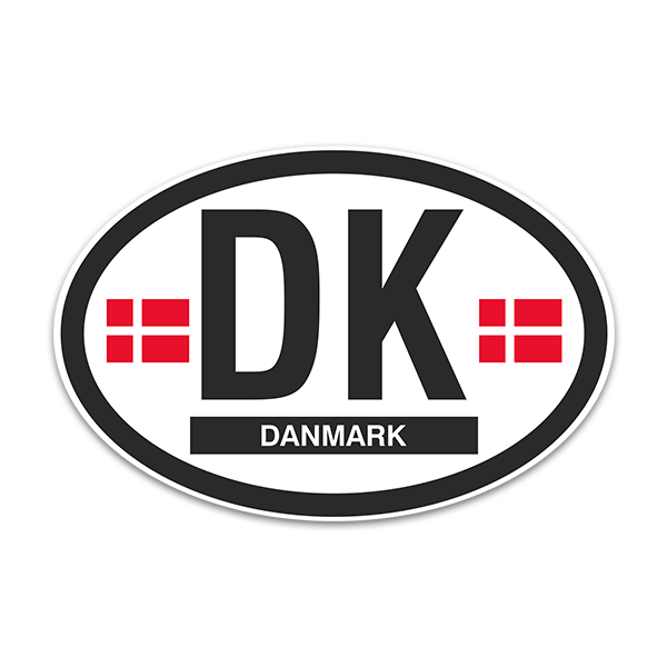 Aufkleber: Denmark