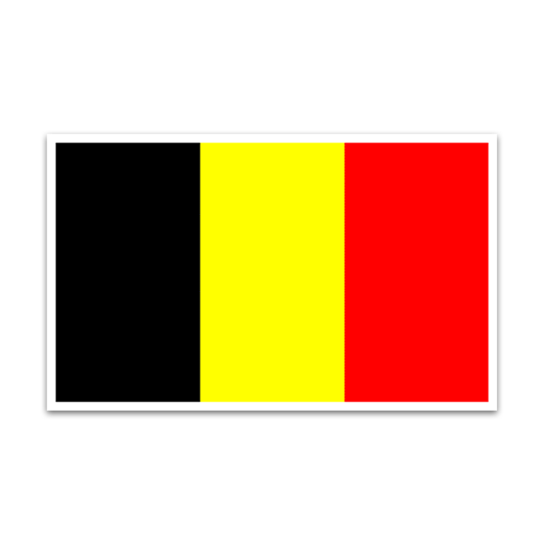 Aufkleber: Belgique