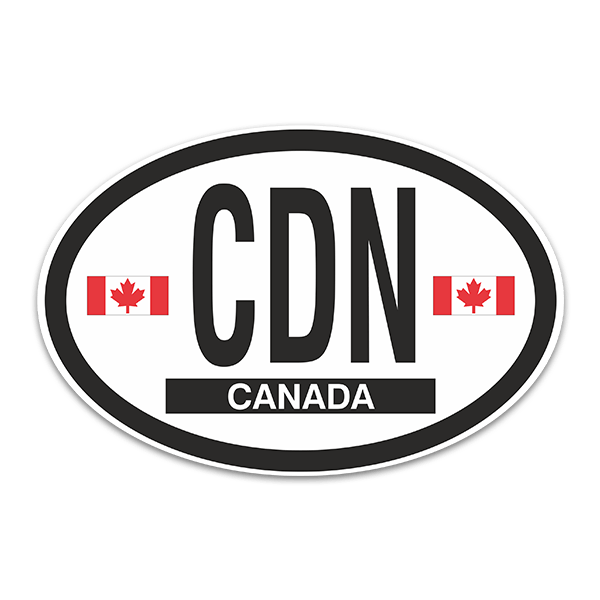 Aufkleber: Canada